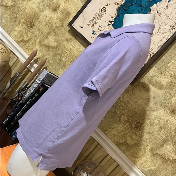 Izod Purple Polo Shirt Classic Design - Picture 4 of 8